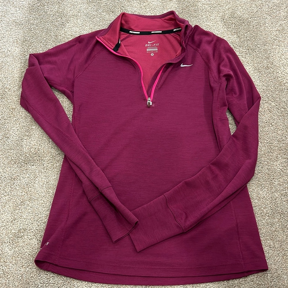 Nike dry fit quarter zip
